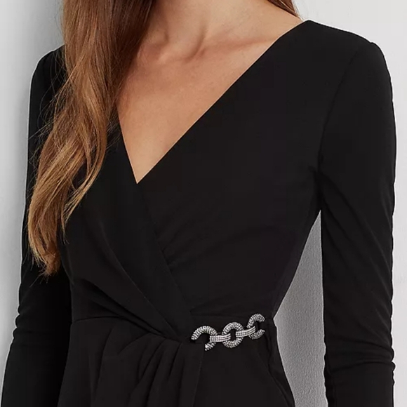 Ralph Lauren Faux Wrap Dress NWOT - Picture 8 of 10